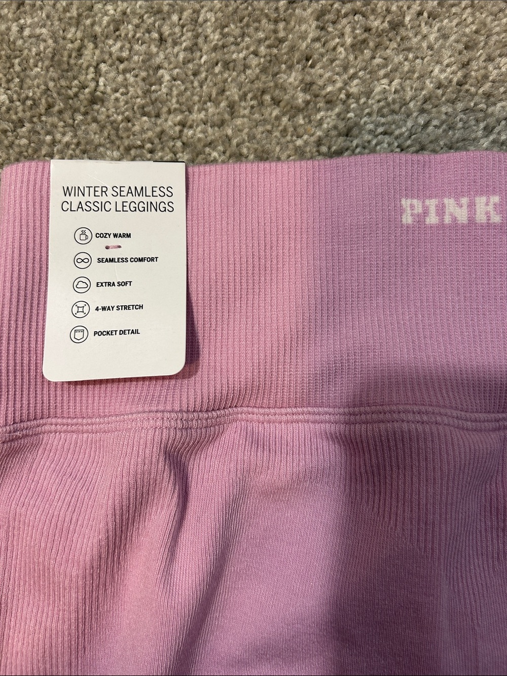 Victorias Secret Pink winter seamless classic leggings - Picture 5 of 8